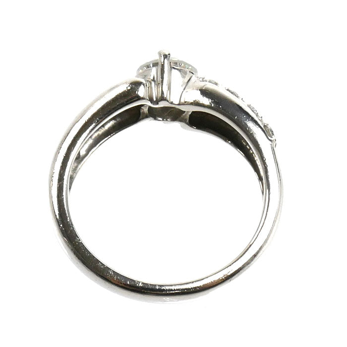 Pt900プラチナ リング・指輪 ダイヤモンド0.70ct ダイヤモンド0.26ct 12.5号 7.5g レディース【中古】