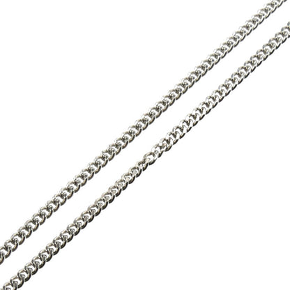 Pt850プラチナ プチ 一粒ダイヤ ネックレス ダイヤモンド1.00ct 4.8g 41cm レディース【中古】