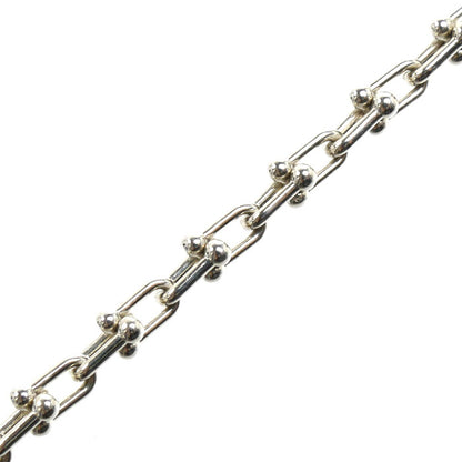TIFFANY&Co. ティファニー シルバー925 ハードウェア マイクロリンク ブレスレット 7.3g 19.5cm ダブルエクストララージ ユニセックス【中古】