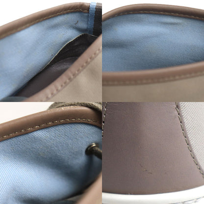 Salvatore Ferragamo サルヴァトーレフェラガモ FERRAGAMO WORLD ブーツ グレージュ キャンバスチャッカブーツ 26cm メンズ【中古】