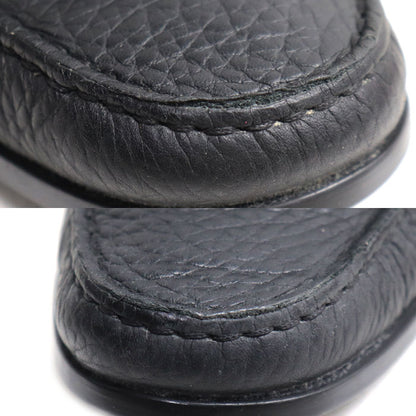 Salvatore Ferragamo サルヴァトーレフェラガモ ヴァラ ローファー ブラック 
7 1/2 EE 25.5cm メンズ【中古】