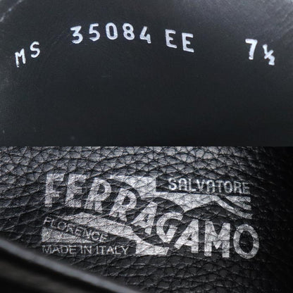 Salvatore Ferragamo サルヴァトーレフェラガモ ヴァラ ローファー ブラック 
7 1/2 EE 25.5cm メンズ【中古】