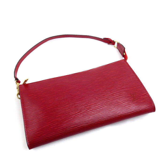 LOUIS VUITTON ルイ・ヴィトン ポシェットアクセソワール ポーチ エピ レッド M5294E AR0999 レディース【中古】