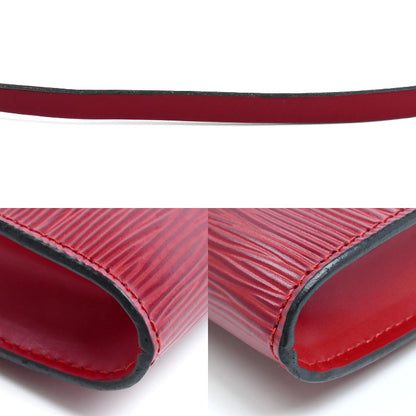 LOUIS VUITTON ルイ・ヴィトン ポシェットアクセソワール ポーチ エピ レッド M5294E AR0999 レディース【中古】