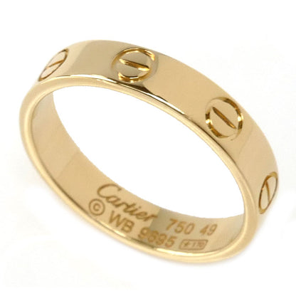 CARTIER カルティエ K18YG イエローゴールド ミニラブ リング・指輪 B4085049 9号 49 2.9g レディース【中古】【美品】
