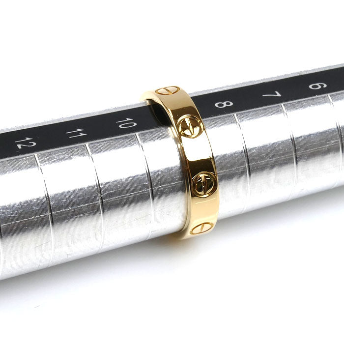 CARTIER カルティエ K18YG イエローゴールド ミニラブ リング・指輪 B4085049 9号 49 2.9g レディース【中古】【美品】