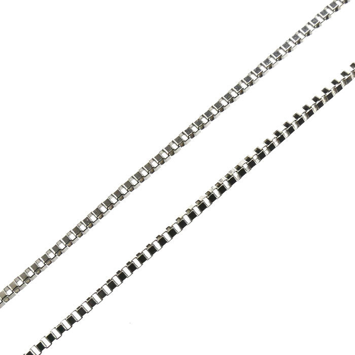 Pt850プラチナ ネックレス ベネチアン 1.9g ～48cm ユニセックス【中古】