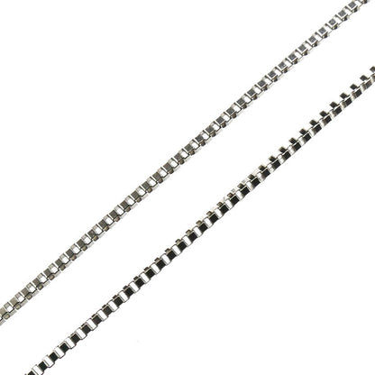 Pt850プラチナ ネックレス ベネチアン 1.9g ～48cm ユニセックス【中古】