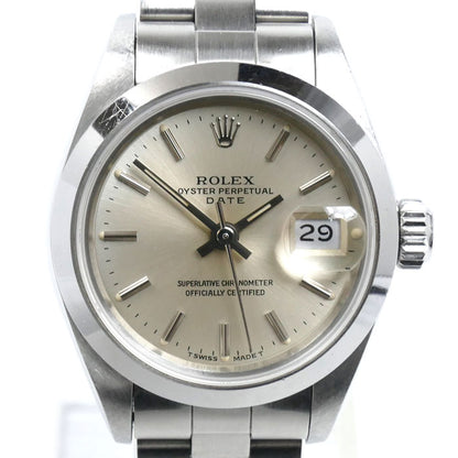 ROLEX ロレックス オイスターパーペチュアルデイト 腕時計 自動巻き 69160 X番 レディース【中古】