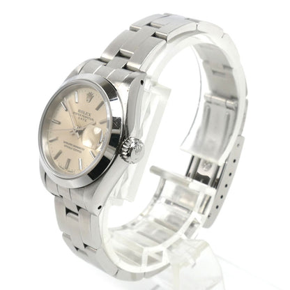 ROLEX ロレックス オイスターパーペチュアルデイト 腕時計 自動巻き 69160 X番 レディース【中古】