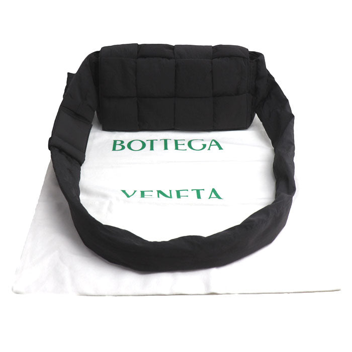 BOTTEGAVENETA ボッテガヴェネタ パデットテック カセット ショルダーバッグ ダークグレー 628951 ユニセックス【中古】