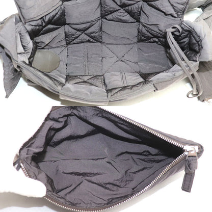 BOTTEGAVENETA ボッテガヴェネタ パデットテック カセット ショルダーバッグ ダークグレー 628951 ユニセックス【中古】