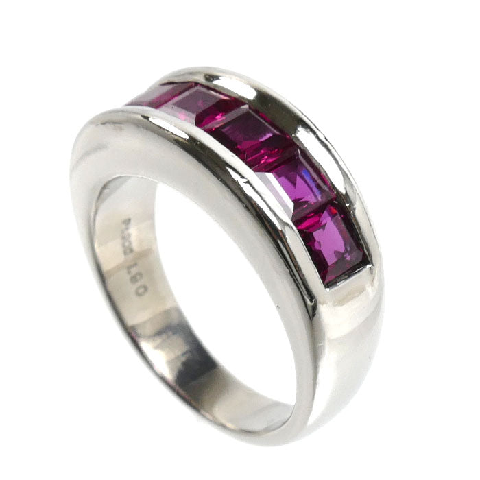 Pt900プラチナ リング・指輪 ルビー1.9ct 12号 13.5g レディース【中古】