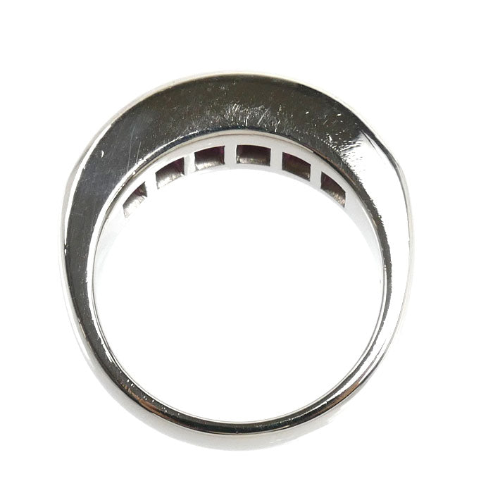 Pt900プラチナ リング・指輪 ルビー1.9ct 12号 13.5g レディース【中古】