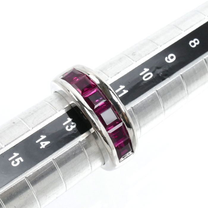 Pt900プラチナ リング・指輪 ルビー1.9ct 12号 13.5g レディース【中古】