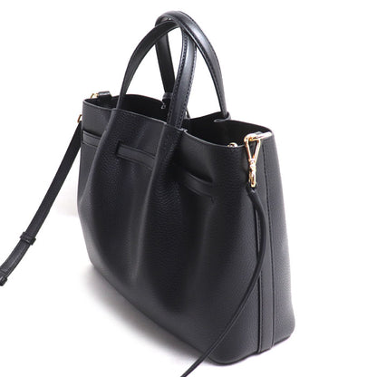 Michael Kors マイケルコース センタージップ サッチェル ミディアム 2Wayショルダーバッグ ブラック 35S5G2ZS3T アウトレット レディース【中古】
