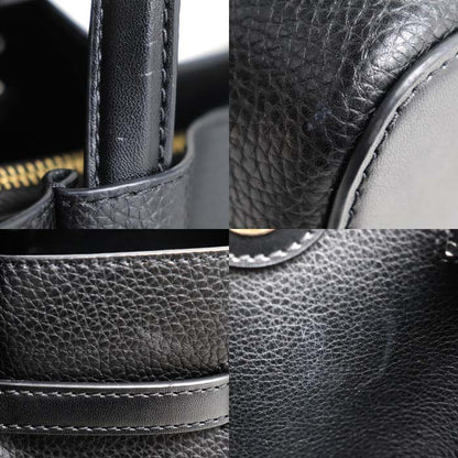 Michael Kors マイケルコース センタージップ サッチェル ミディアム 2Wayショルダーバッグ ブラック 35S5G2ZS3T アウトレット レディース【中古】
