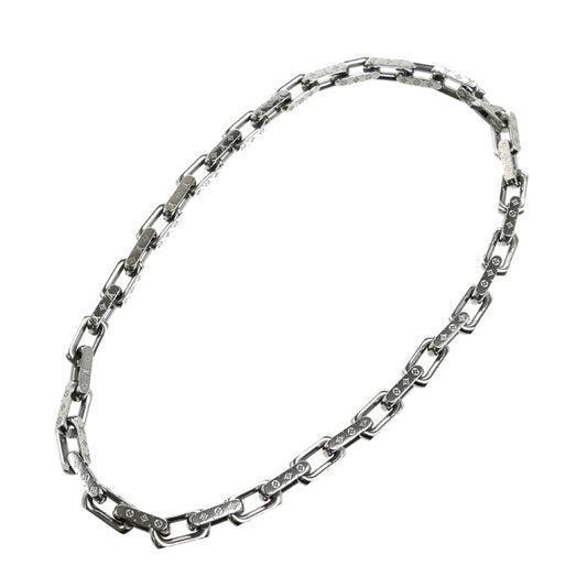 LOUIS VUITTON ルイ・ヴィトン メタル チェーン モノグラム ネックレス M00307 LE1295 54cm メンズ【中古】