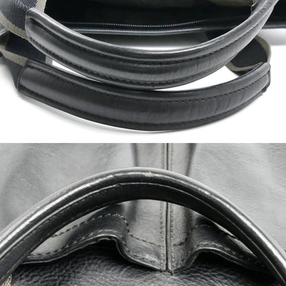 COACH コーチ ヘリテージ ウェブレザーフォルドオーバー 2Wayショルダーバッグ ブラック F70558 メンズ【中古】