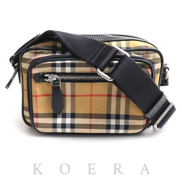 BURBERRY バーバリー ノバチェック カメラバッグ ショルダーバッグ 8005524 ユニセックス【中古】