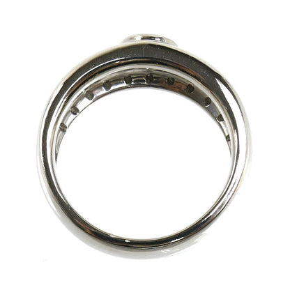Pt900プラチナ リング・指輪 ダイヤモンド0.39ct/0.19ct 11.5号 10.4g レディース【中古】【美品】