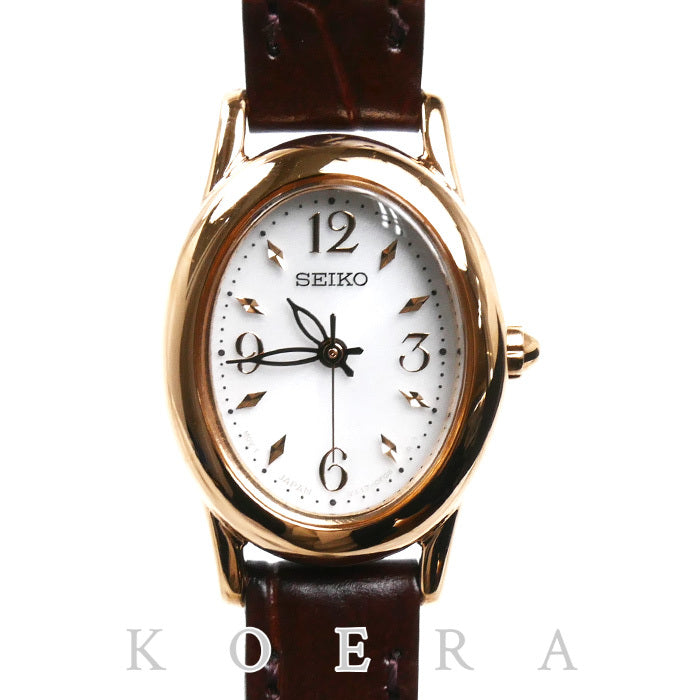SEIKO セイコー セイコーセレクション 腕時計 ソーラー SWFA148/V117-0CR0 レディース【未使用】【買取品】