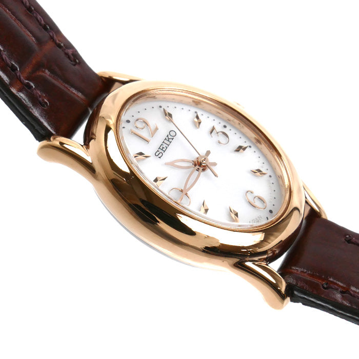 SEIKO セイコー セイコーセレクション 腕時計 ソーラー SWFA148/V117-0CR0 レディース【未使用】【買取品】