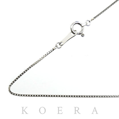 Pt850プラチナ ネックレス ベネチアン 1.6g 40cm レディース【中古】