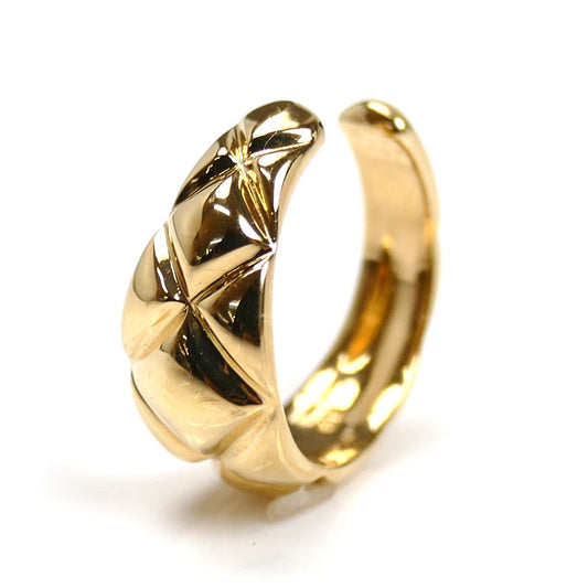 K18YG イエローゴールド イヤーカフ 月甲 イヤリング 2.0g 片耳 レディース【中古】【美品】