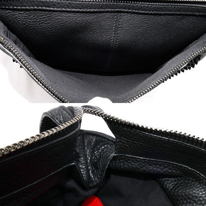 Christian Louboutin クリスチャンルブタン ブラック スタッズ バックパック リュック・デイパック ブラック 訳アリ【中古】