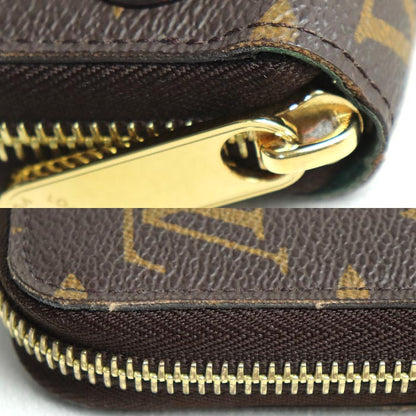 LOUIS VUITTON ルイ・ヴィトン アニモグラム ジッピーウォレット 長財布 ラウンドファスナー モノグラム ブラウン マルチ M83689 ICチップ レディース【中古】