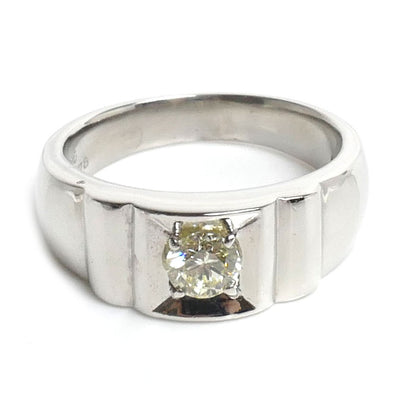 Pt900プラチナ リング・指輪 ダイヤモンド0.506ct 20号 13.0g メンズ【中古】