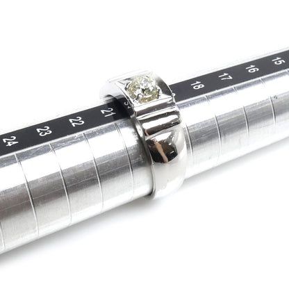 Pt900プラチナ リング・指輪 ダイヤモンド0.506ct 20号 13.0g メンズ【中古】