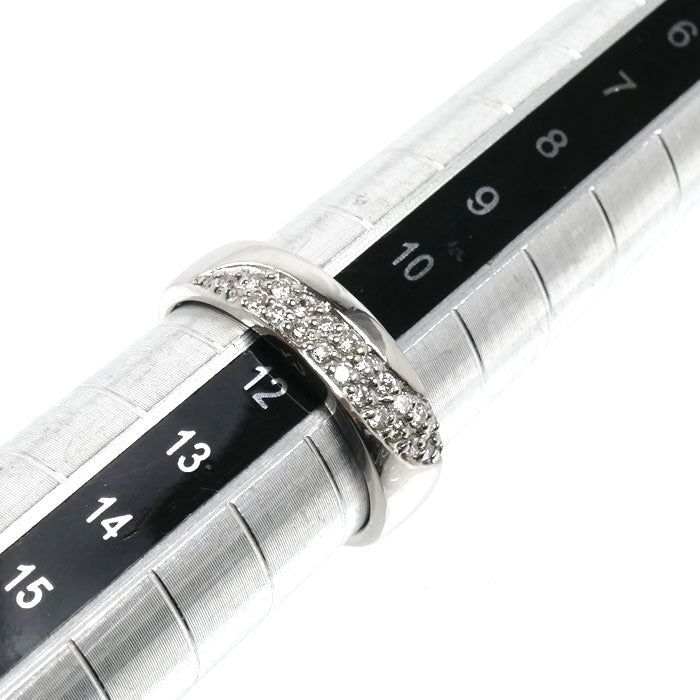 Pt900プラチナ リング・指輪 ダイヤモンド0.20ct 11号 4.8g レディース【中古】