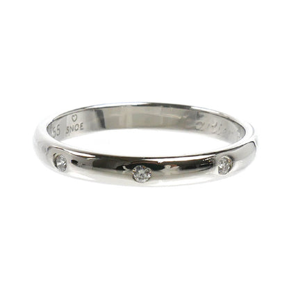 CARTIER カルティエ Pt950プラチナ 1895 ウェディング 3PD リング・指輪 B4058349 ダイヤモンド 9号 49 2.7g レディース【中古】【美品】