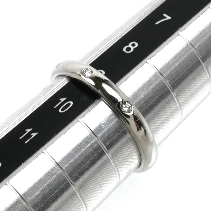 CARTIER カルティエ Pt950プラチナ 1895 ウェディング 3PD リング・指輪 B4058349 ダイヤモンド 9号 49 2.7g レディース【中古】【美品】