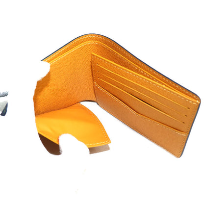 LOUIS VUITTON ルイ・ヴィトン ポルトフォイユスレンダー 二つ折り財布 モノグラム ヘリテージ マルチカラー ブルーストライプ M25795 ICチップ メンズ【未使用】【買取品】