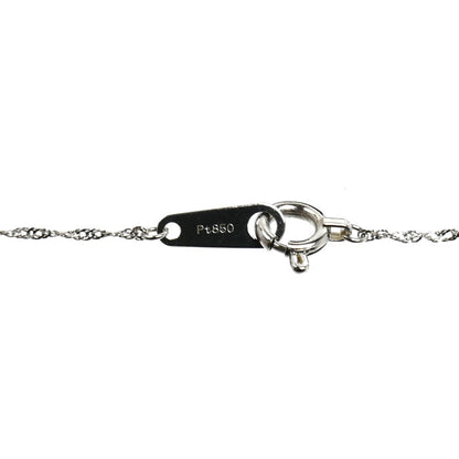 Pt850プラチナ ネックレス スクリュー 0.9g 51cm レディース【中古】