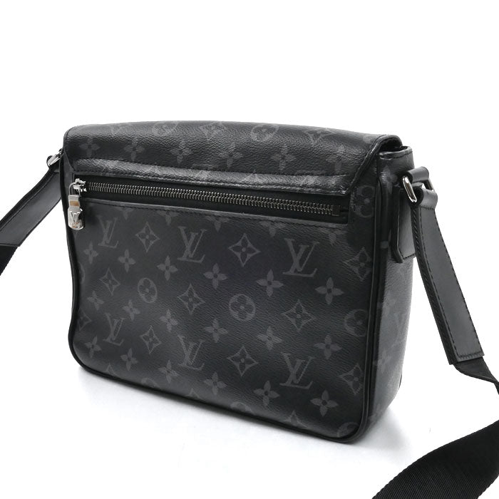 LOUIS VUITTON ルイ・ヴィトン ディストリクトPM NV3 ショルダーバッグ モノグラムエクリプス ブラック M46255 IC メンズ【中古】【美品】