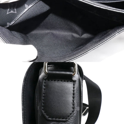 LOUIS VUITTON ルイ・ヴィトン ディストリクトPM NV3 ショルダーバッグ モノグラムエクリプス ブラック M46255 IC メンズ【中古】【美品】
