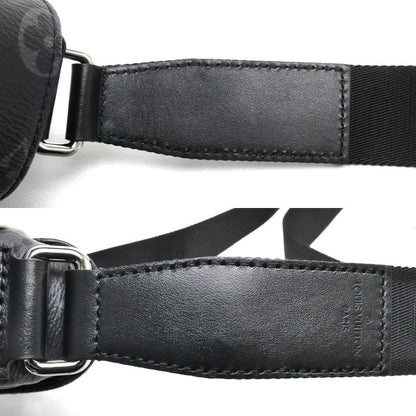 LOUIS VUITTON ルイ・ヴィトン ディストリクトPM NV3 ショルダーバッグ モノグラムエクリプス ブラック M46255 IC メンズ【中古】【美品】