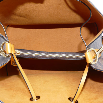 LOUIS VUITTON ルイ・ヴィトン ネオノエ ショルダーバッグ ダミエ エベヌ×サフラン N40213 IC/FK4169 レディース【中古】【美品】