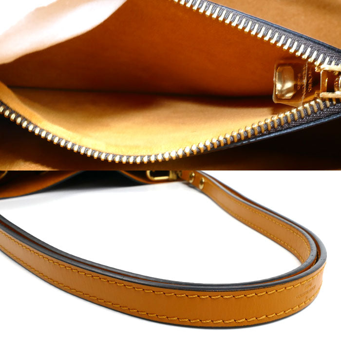 LOUIS VUITTON ルイ・ヴィトン ネオノエ ショルダーバッグ ダミエ エベヌ×サフラン N40213 IC/FK4169 レディース【中古】【美品】