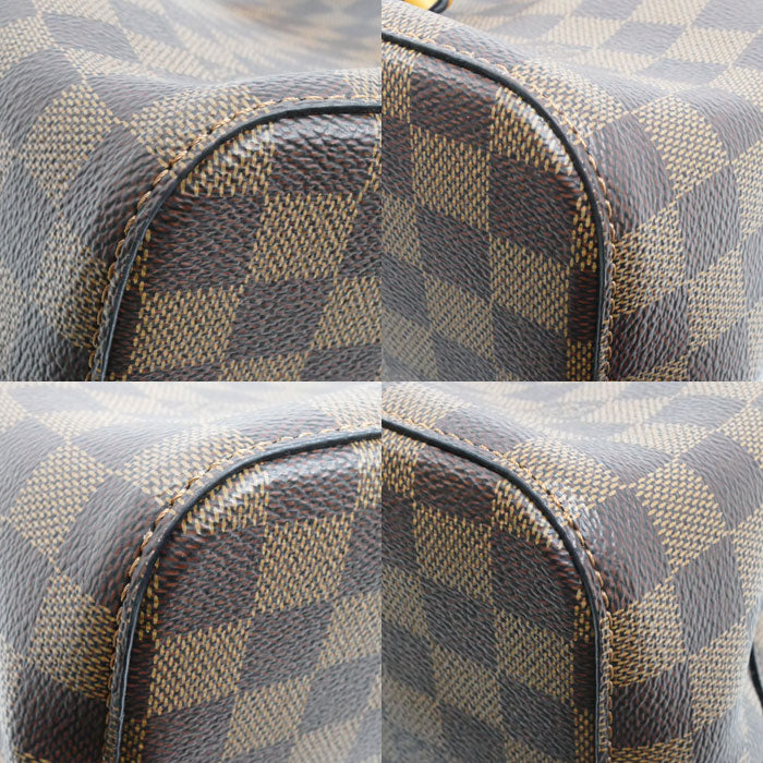 LOUIS VUITTON ルイ・ヴィトン ネオノエ ショルダーバッグ ダミエ エベヌ×サフラン N40213 IC/FK4169 レディース【中古】【美品】