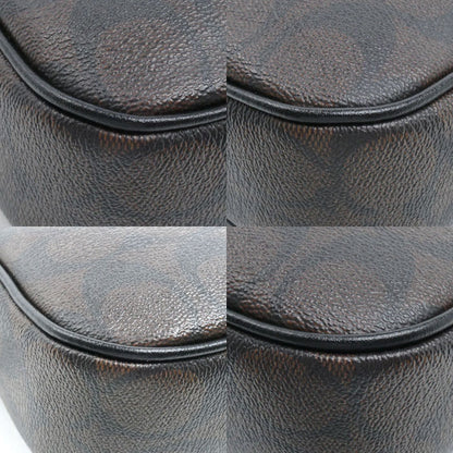 COACH コーチ ミニ ジェイミー カメラバッグ ショルダーバッグ ダークブラウン/ブラック C9926 IMAA8 レディース【中古】【美品】