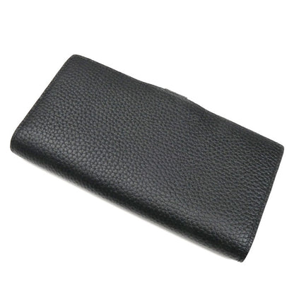 LOUIS VUITTON ルイ・ヴィトン LV ヴェルティカル ウォレット 長財布 トリヨンレザー ブラック M81330 ICチップ ユニセックス【中古】【極美品】