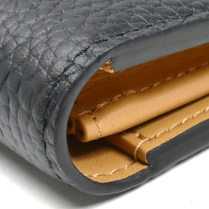 LOUIS VUITTON ルイ・ヴィトン LV ヴェルティカル ウォレット 長財布 トリヨンレザー ブラック M81330 ICチップ ユニセックス【中古】【極美品】