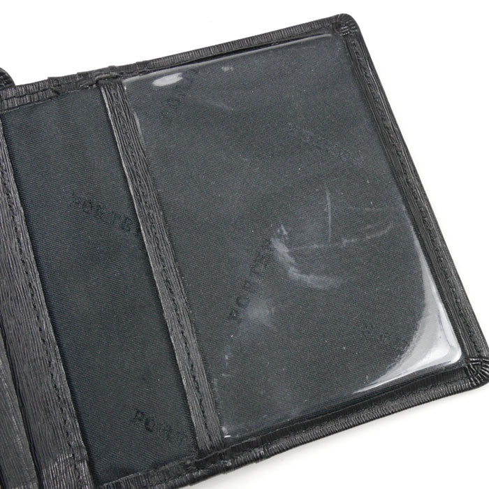 PORTER ポーター カレント ウォレット 二つ折り財布 ブラック 052-02203 メンズ【中古】