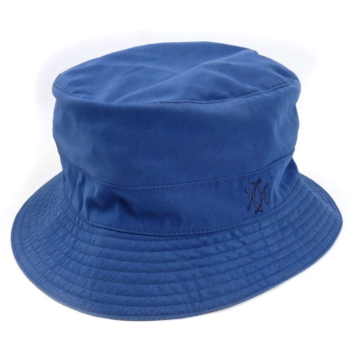 HERMES エルメス MOTSCH Poul HERMES ハット ブルー 
57 レディース【中古】