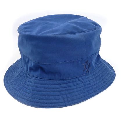 HERMES エルメス MOTSCH Poul HERMES ハット ブルー 
57 レディース【中古】